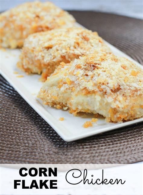 Also, i've tried the recipe with and sauce: Corn Flake Chicken | Simply Being Mommy