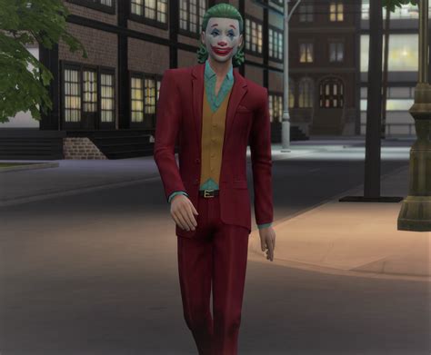 Mod The Sims Joker 2019 Face Paint And Outfit