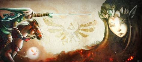 Fight For The Triforce By Zita52 On Deviantart