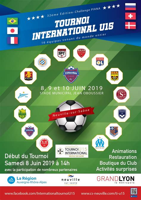 Tournoi International Cs Neuville Football