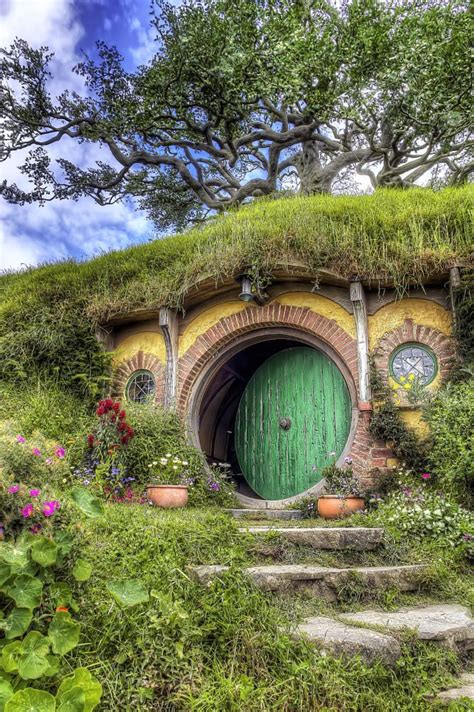 Bilbos House At Hobbiton Nz By Don Chesnut 500px Bilbos House