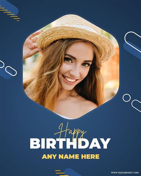 Birthday Wishes With Photo Card For Social Media Post Artofit