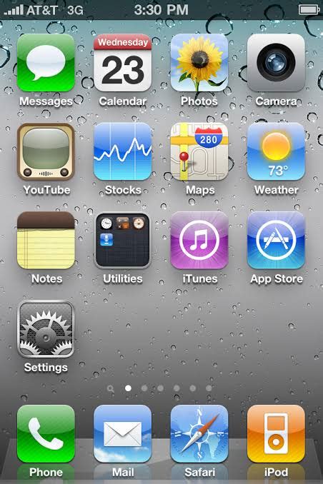 Old Iphone App Icons And Wallpaper Rnostalgia