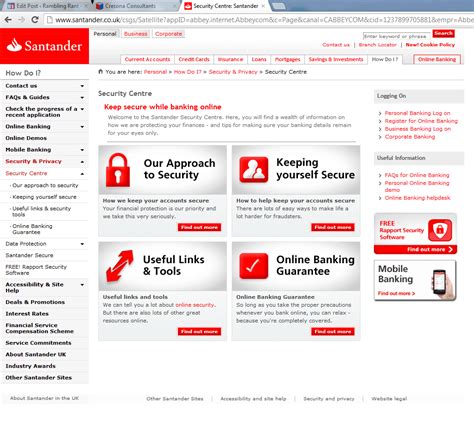 Santander and the flame logo are registered trademarks. Santander Online Banking - SEONegativo.com