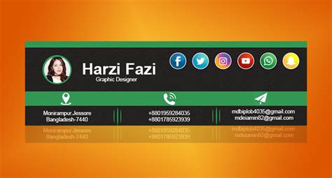 Download Email Signature Mockup Psd Free - Free Download Image 2020