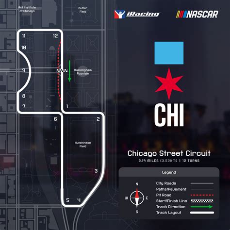 Nascar To Feature Chicago Street Course In 2021 Virtual Racing Series