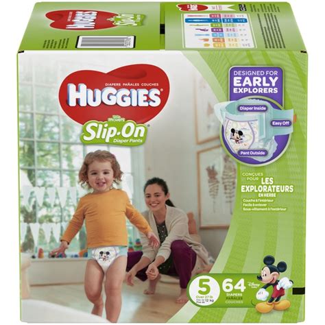 Huggies Little Movers Slip On Diaper Pants Size 4 And 6 Free 2 Day