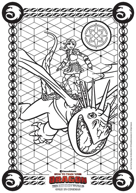 We hope your child enjoys coloring these free printable how to train your dragon. How To Train Your Dragon: The Hidden World Activity Sheets
