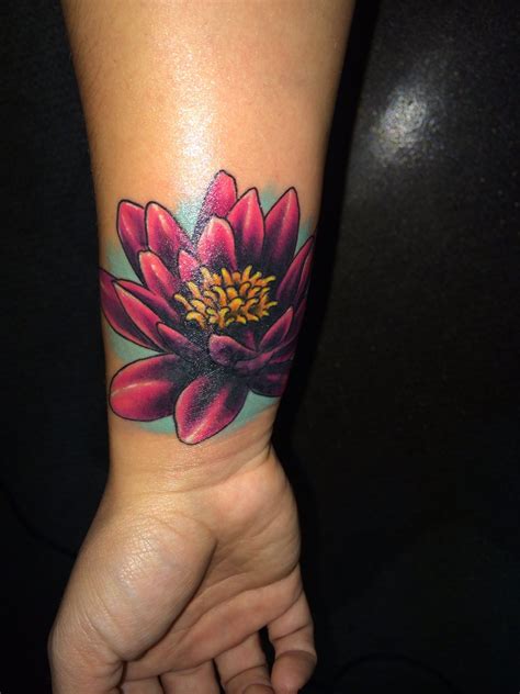Flower Cover Up Tattoos On Wrist