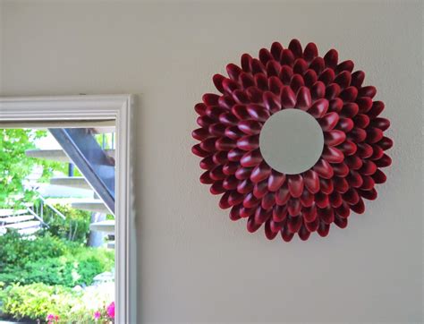 Mirror Wall Art Chrysanthemum Flower