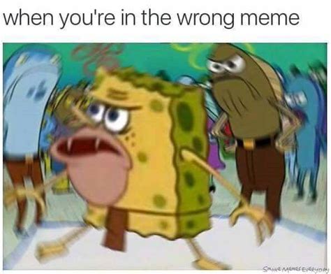 Spongebob Caveman Confused Meme
