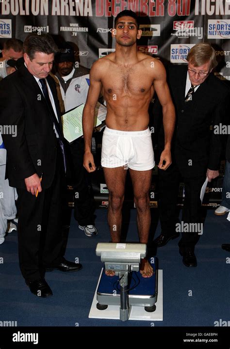 Boxing Commonwealth Lightweight Title Amir Khan V Graham Earl Stock Photo Alamy
