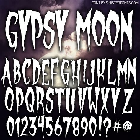 Sie erleichtern die übermittlung vor . Spooky Halloween Font Generator - Hallowec