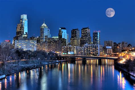 Download Philly Skyline By Natalier Philadelphia Skyline Wallpaper