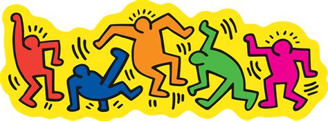 Sticker Keith Haring Dance
