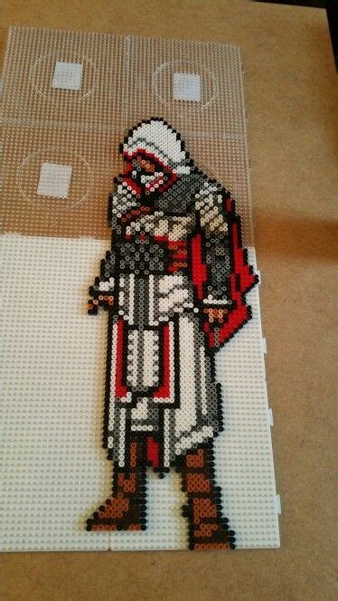 Ezio Assassin S Creed Perler Beads By Alexandre Lehmann Easy Perler