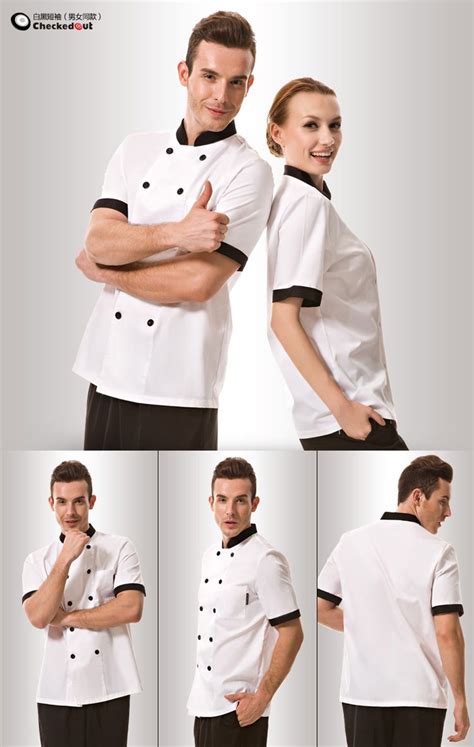 Professional Design Double Breasted Coat Uniform Restaurant Men Women Chef Tianex Double