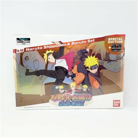 Bandai Card Game Naruto Shippuden And Boruto Set Sw For Sale Online Ebay