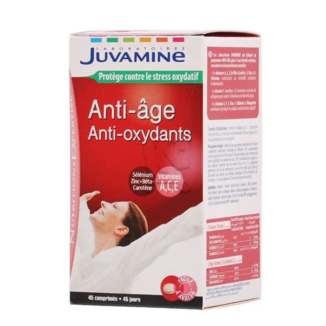 Juvamine Anti Age Anti Oxydant 45 Comprimés Kadisse