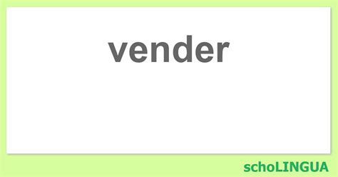 Verbo Vender No Futuro