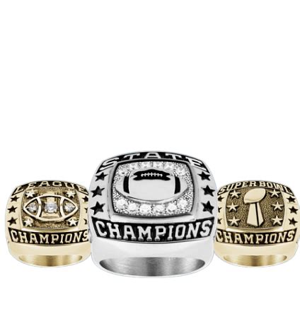 Football Championship Rings | Dunham Jewelry Manufacturing ...