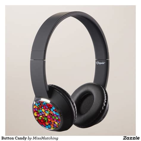 Button Candy Smarties Headphones Headphones Diy Headphones