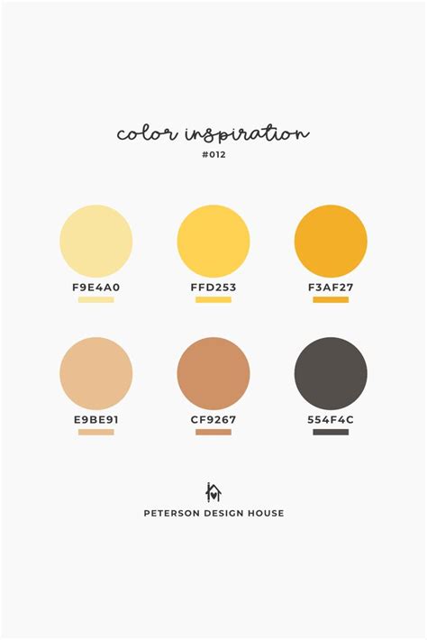 Color Palette No 12 Color Palette Yellow Hex Color Palette Color