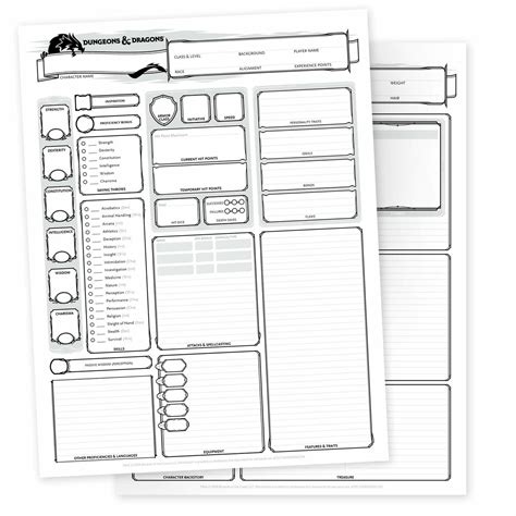 Creating A D D 5e Character For Beginners 10 Steps With Pictures