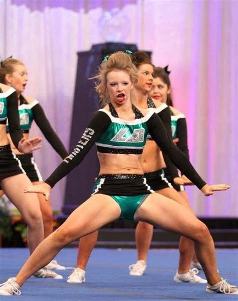 The Funniest Cheerleader Faces Ever Caught On Camera Funny Cheerleader Cheerleading Fails