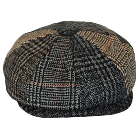 Jaxon Hats Baby Plaid Patchwork Wool Blend Newsboy Cap Baby And Toddlers