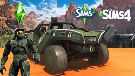 Halo Warthog M12 Sims 3 Car Mods Sims 4 Car Mods Youtube