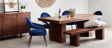 RAFIKI DINING-TABLE-MANGO-WOOD | Furniture, Dining table, Furniture design