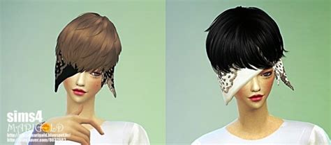 Head Scarf Acc Sims 4 Headwear