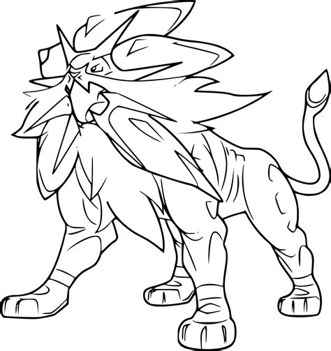 Coloriage pokemon à imprimer ️ dessin de pokemon à colorier ️ voici une incroyable série de coloriages sur le thème des pokemons, pokemon légendaire, pokemon noir et blanc 2, pokemon générations, pokemon xy, pokemon ex et pokemon mega evolution ! Coloriage Pokemon Legendaire Solgaleo
