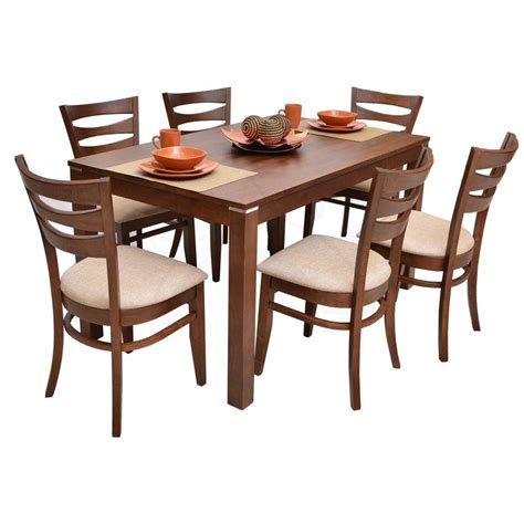 Comedor moderno parís 4 personas madera mesa sillas banca doble restaurante bar café uso rudo sin barniz muebles vanely. COMMODITY Juego de Comedor / TMHC226 112T / Madera Juego ...