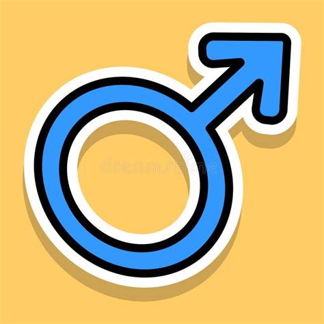 Male Symbol Gender Symbol Stock Vector Illustration Of Sexual 262142147