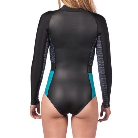One Piece Neoprene Swimsuit Womens Smooth Skin Suit Mm Flexibility