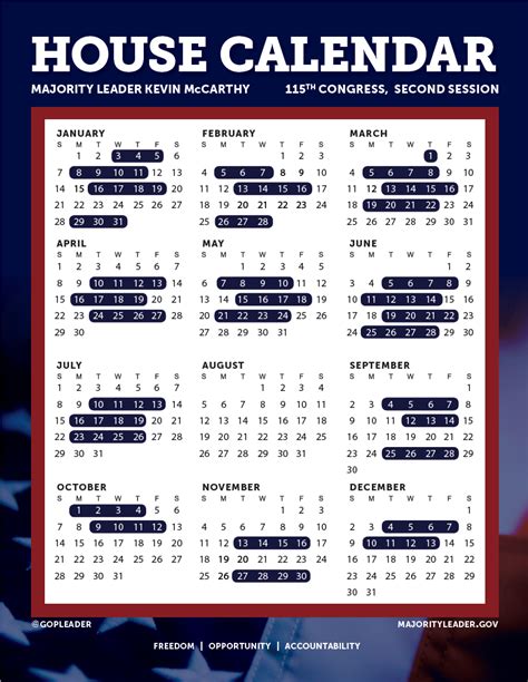 Congressional Calendars Wsu Government Relations Washington State