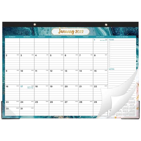 2022 2023 Desk Calendar Desk Calendar 2022 2023 With To Do And Notes