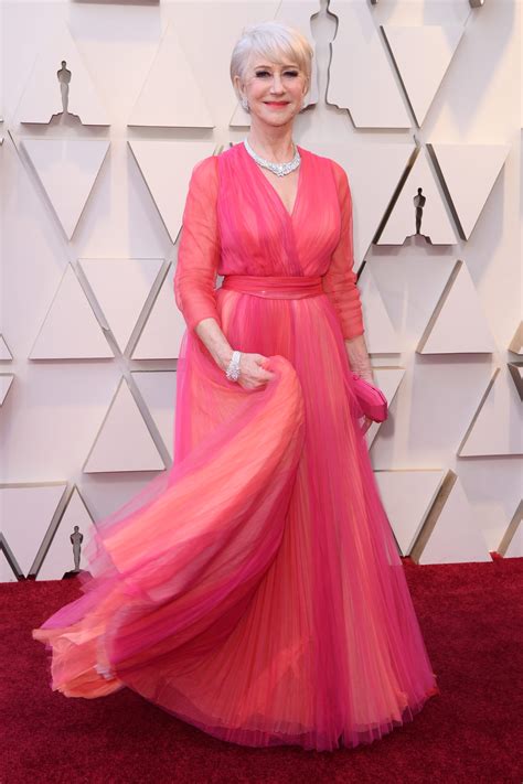 Shocking Pink Ruled The Red Carpet At The 91st Academy Awards Fashion