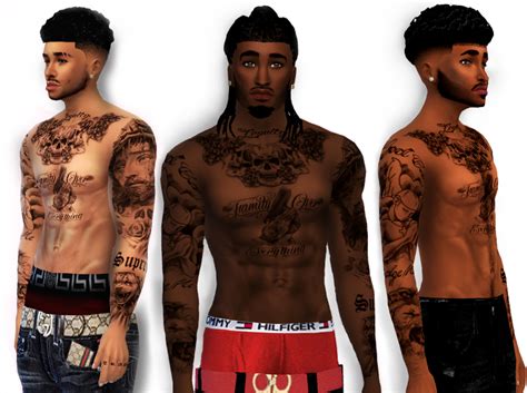 Xxblacksims Tattoos The Sims 4 Cc Cas Sims 4 Tattoos