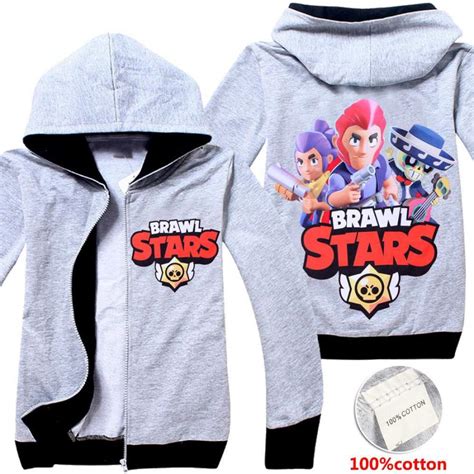 They come in various rarities, and can be used in the team/friendly game chat or in battles as emotes. Kids Brawl Stars Zip Up Hoodie | nevica