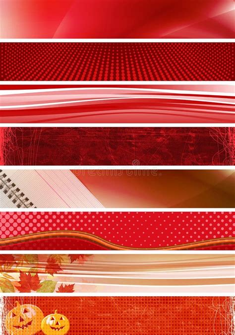 Red Banners Stock Vector Illustration Of Image Elegant 3064774