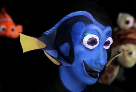 Yeah This Finding Dory Makeover Is Fucking Terrifying Dory Makeup