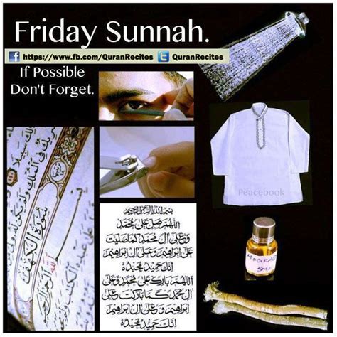 Jummah Mubarakfriday Sunnah Sunnatain Blessed Friday Friday Words