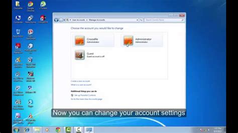 How To Enabledisable Administrator Account Windows 7 Youtube
