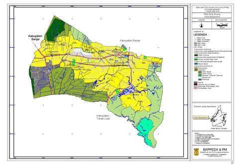 Peta Rencana Tata Ruang Wilayah Kota Bandung