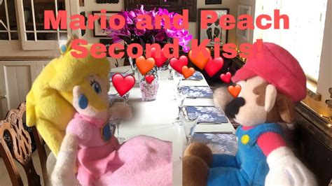 Mario And Peach Second Kiss ️ Youtube