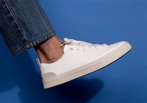 Toms White Leather Womens Trvl Lite Low Sneakers The Best Ts That
