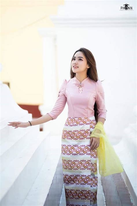 1000 Myanmar Dress Design Traditional Dresses Designs Myanmar Clothes